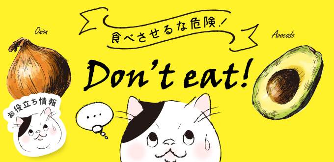 【保存版】猫に食べさせてはいけない食品