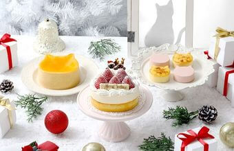 ねこねこチーズケーキのクリスマスケーキ予約が11月よりスタート！